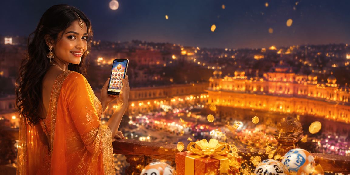 Indian player enjoying online rummy on mobile in Jaipur setting