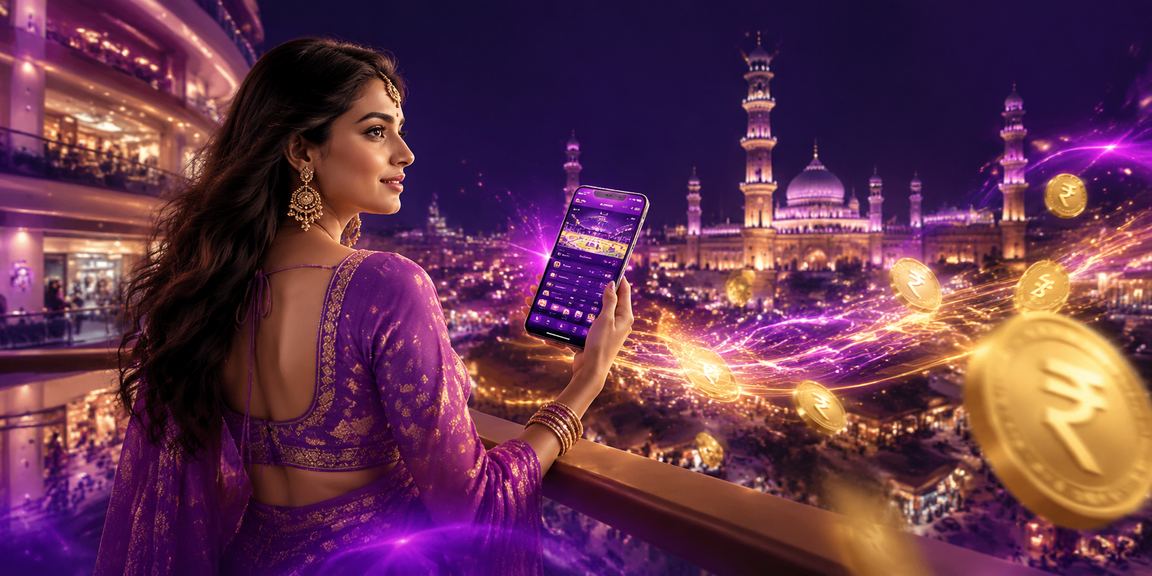 Sports betting enthusiasts exploring bonuses with INR currency in Lucknow